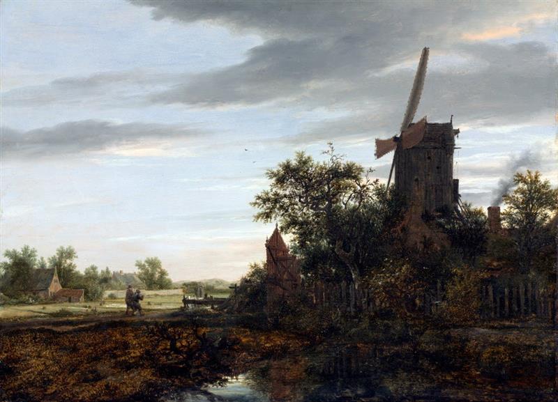 Landscape with a Windmill