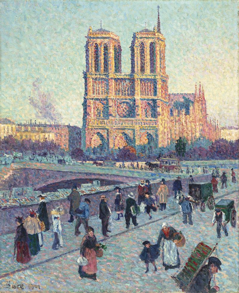 Le Quai St. Michel and Notre Dame