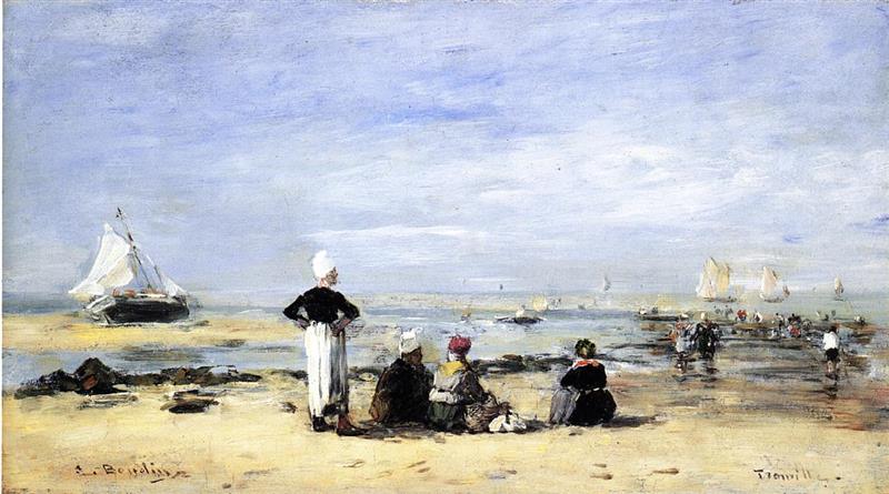 Low Tide at Trouville