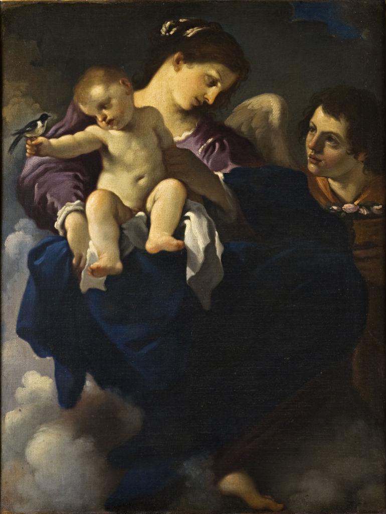 Madonna and Child with a Swallow 