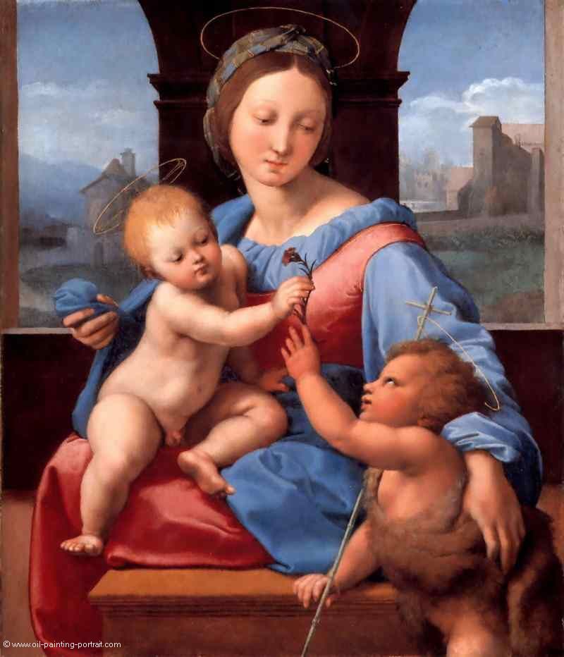 Madonna mit Kind und Heiligem Johannes