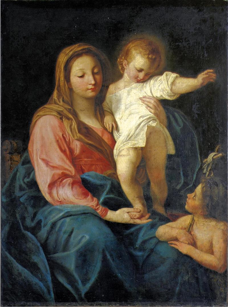 Madonna with Child and St John the Baptist