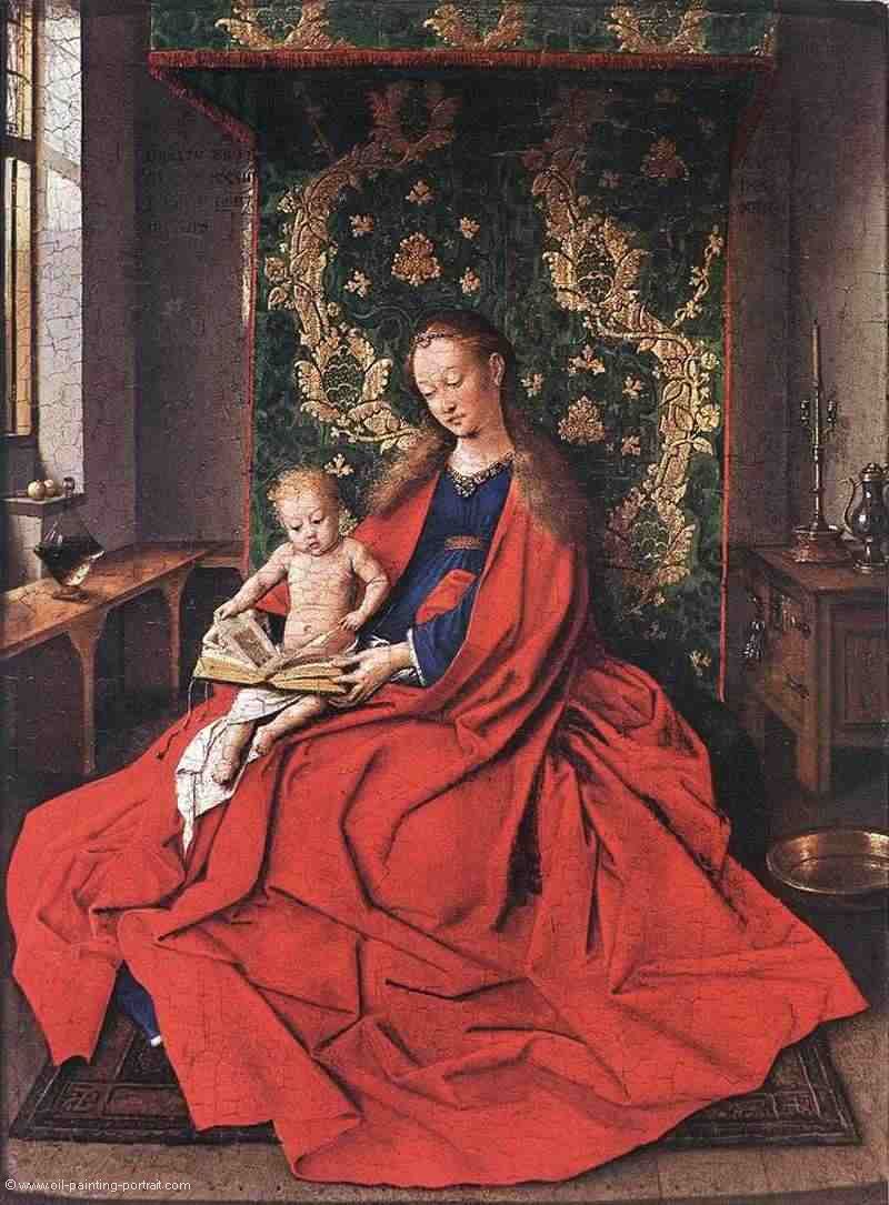 Madonna with the Child Reading