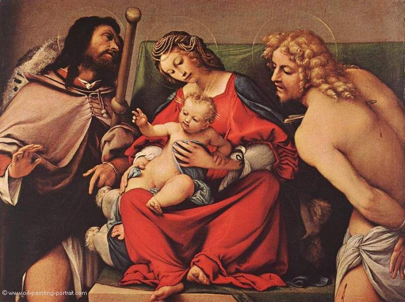 Madonna with the Child and St. Rock and Sebastian