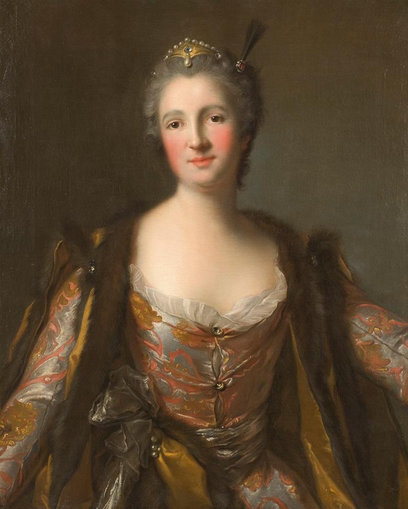 Marquise de Broglie als Sultanin