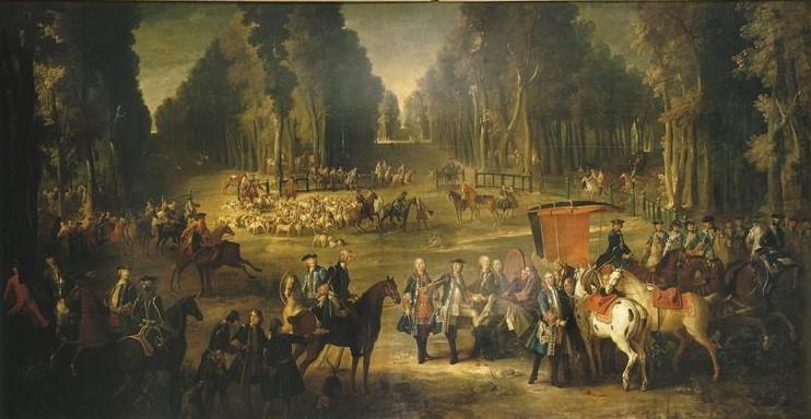 Meeting for the Puits-du-Roi Hunt at Compiegne