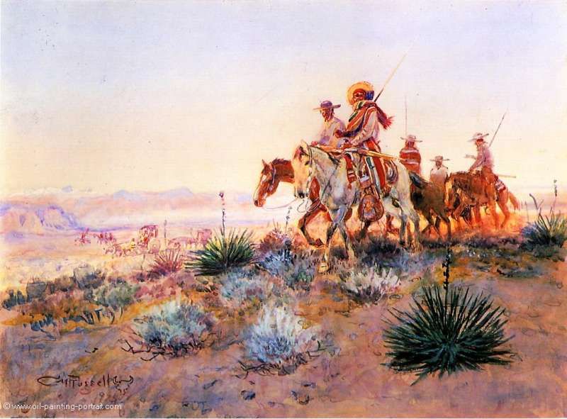 Mexican Bufallo Hunters