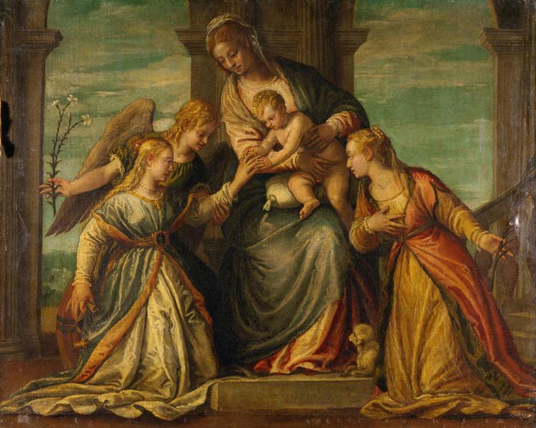 Mystic Marriage of St. Catherine and St. Agnes