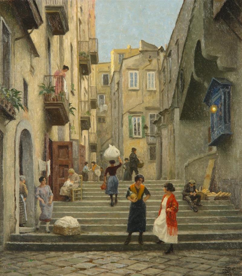 Naples street scene