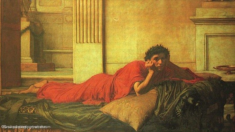 Nero nach dem Mord seiner Mutter