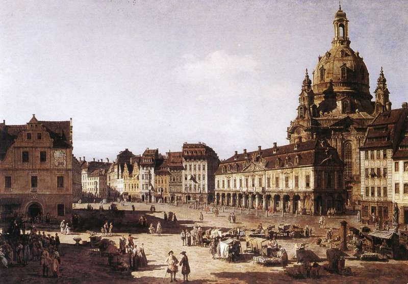 New Market Square in Dresden