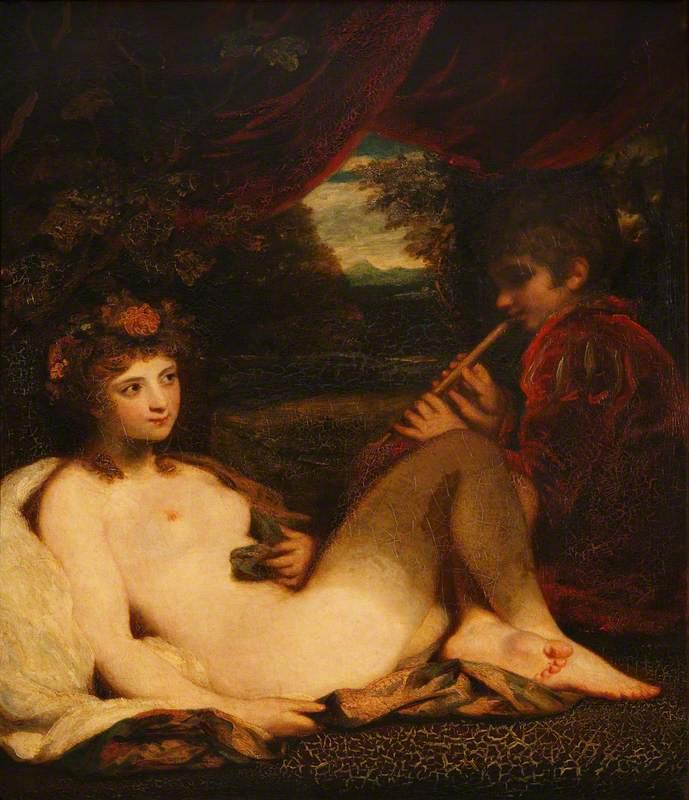 Nymph and Piping Boy