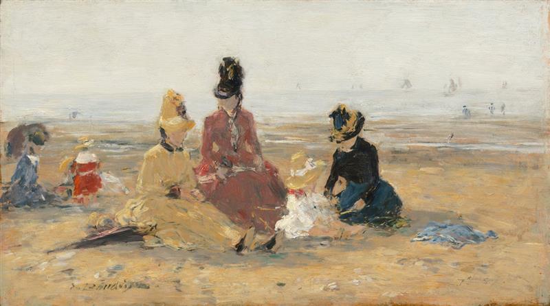 On the Beach, Trouville