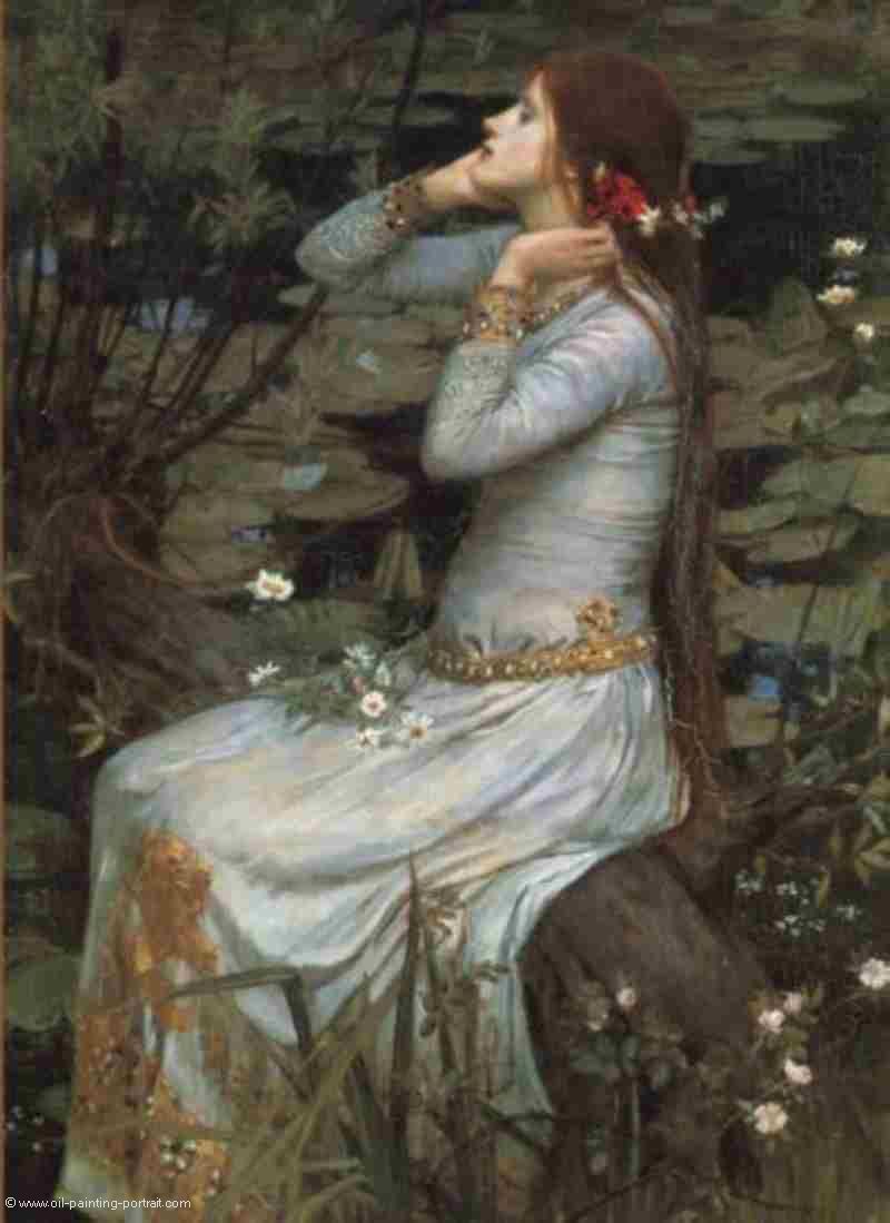 Ophelia - Bilder, Gemälde und Ölgemälde-Replikation