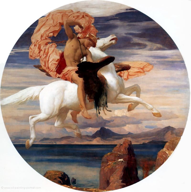 Perseus auf Pegasus