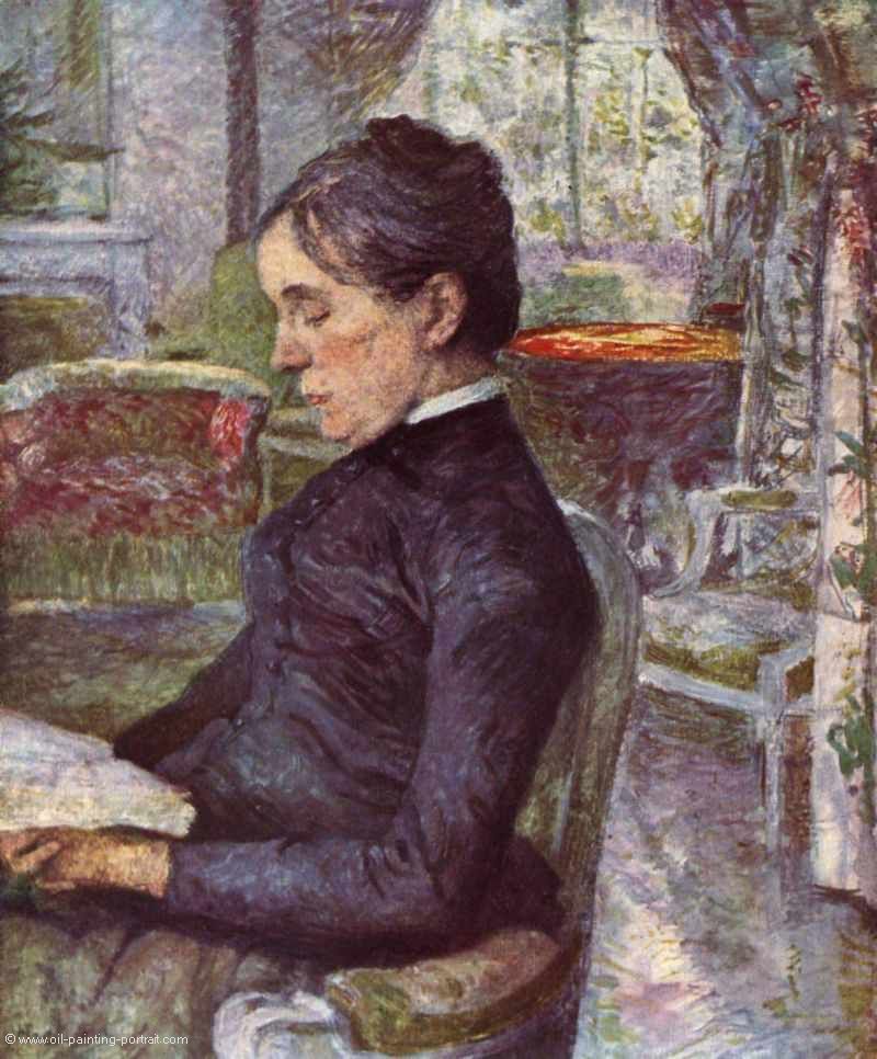 Portrait der Gräfin A. de Toulouse Lautrec