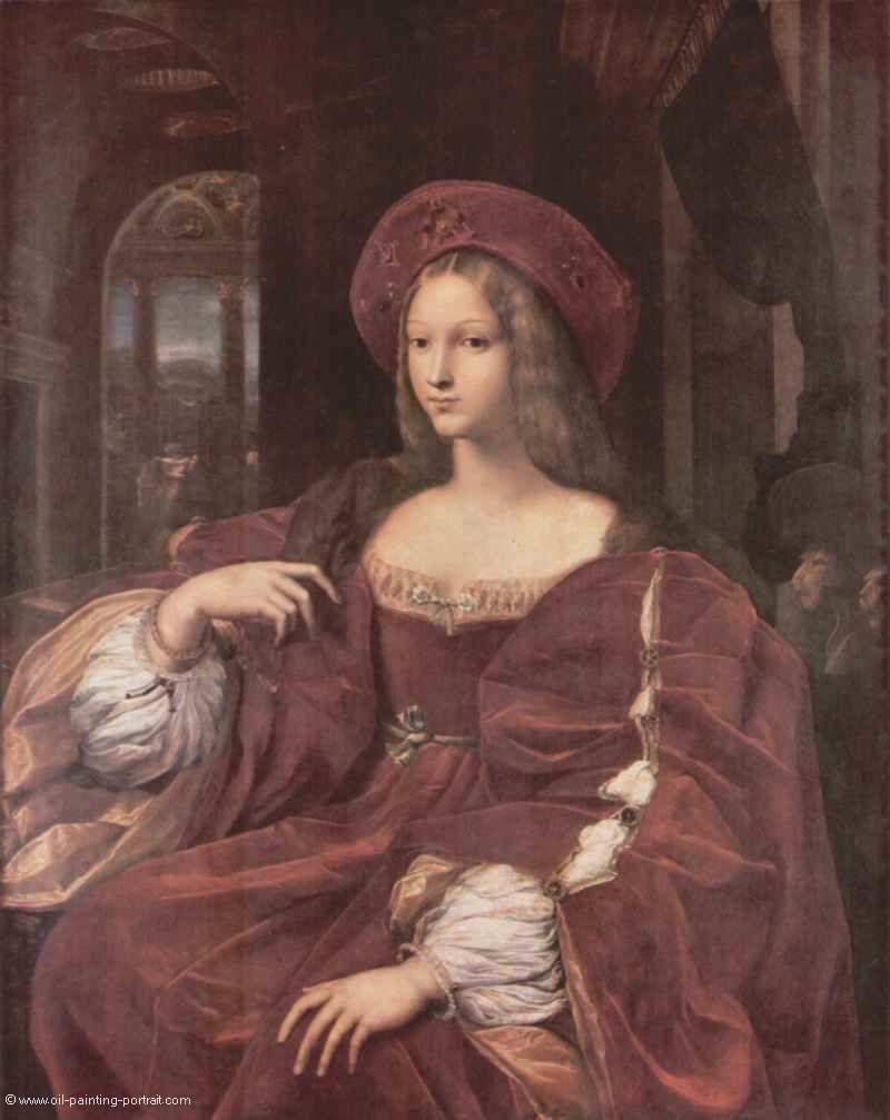 Portrait der Johanna von Aragon