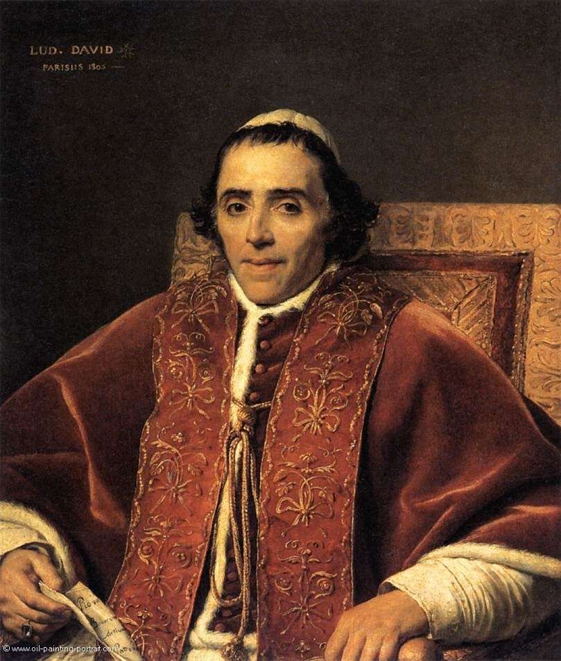 Portrait des Papstes Pius VII