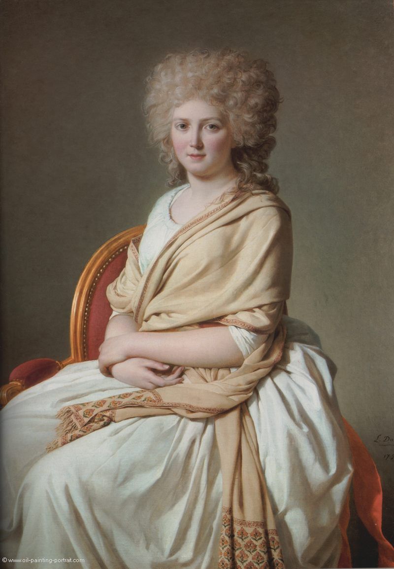 Portrait von Anne Marie Louise Thelusson