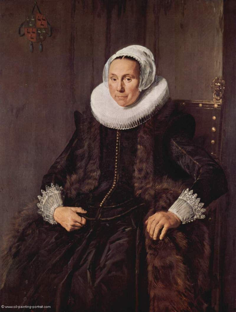 Portrait der Cornelia Claesdr Vooght (Gattin des Niclaes van der Meer)