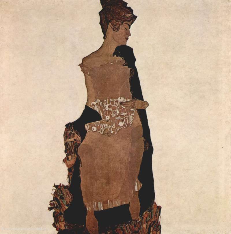 Portrait der Gertrude Schiele