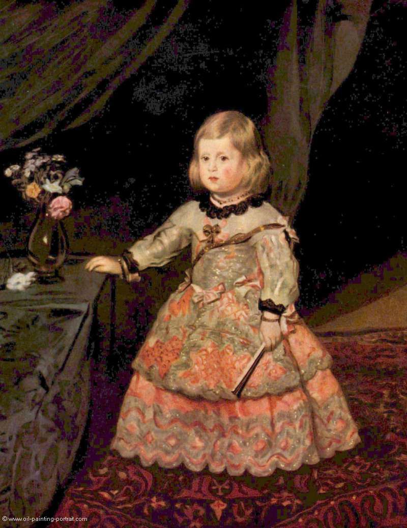 Portrait der Infantin Margareta Theresia