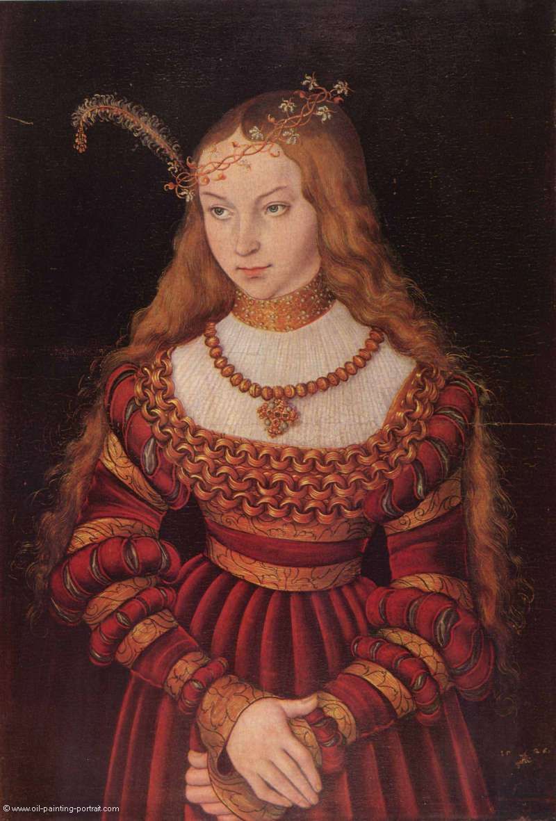 Portrait der Prinzessin Sibylle von Cleve als Braut