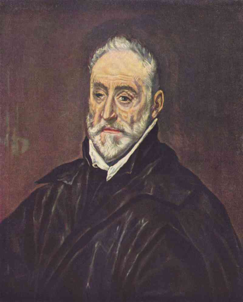 Portrait des Antonio Covarrubias