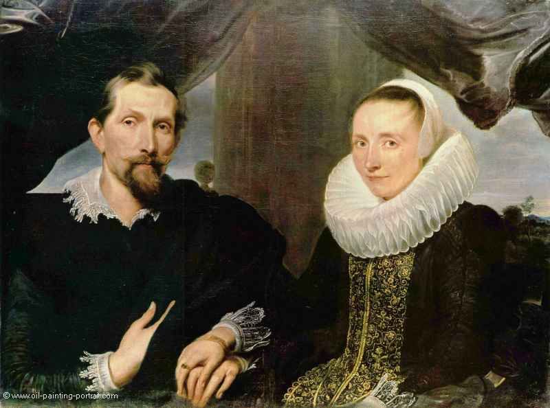 Portrait des Frans Snyders und seine Frau