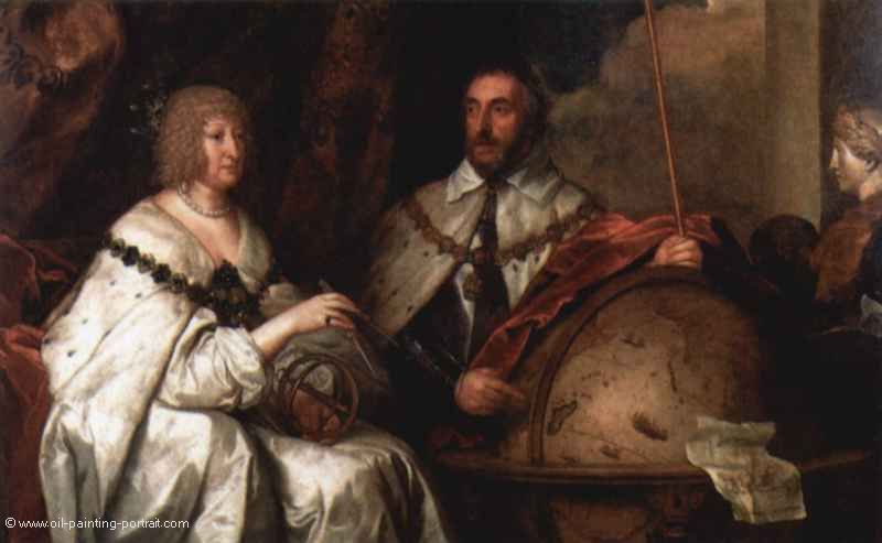 Portrait des Thomas Howard, Graf von Arundel und seiner Frau Alathea Talbot