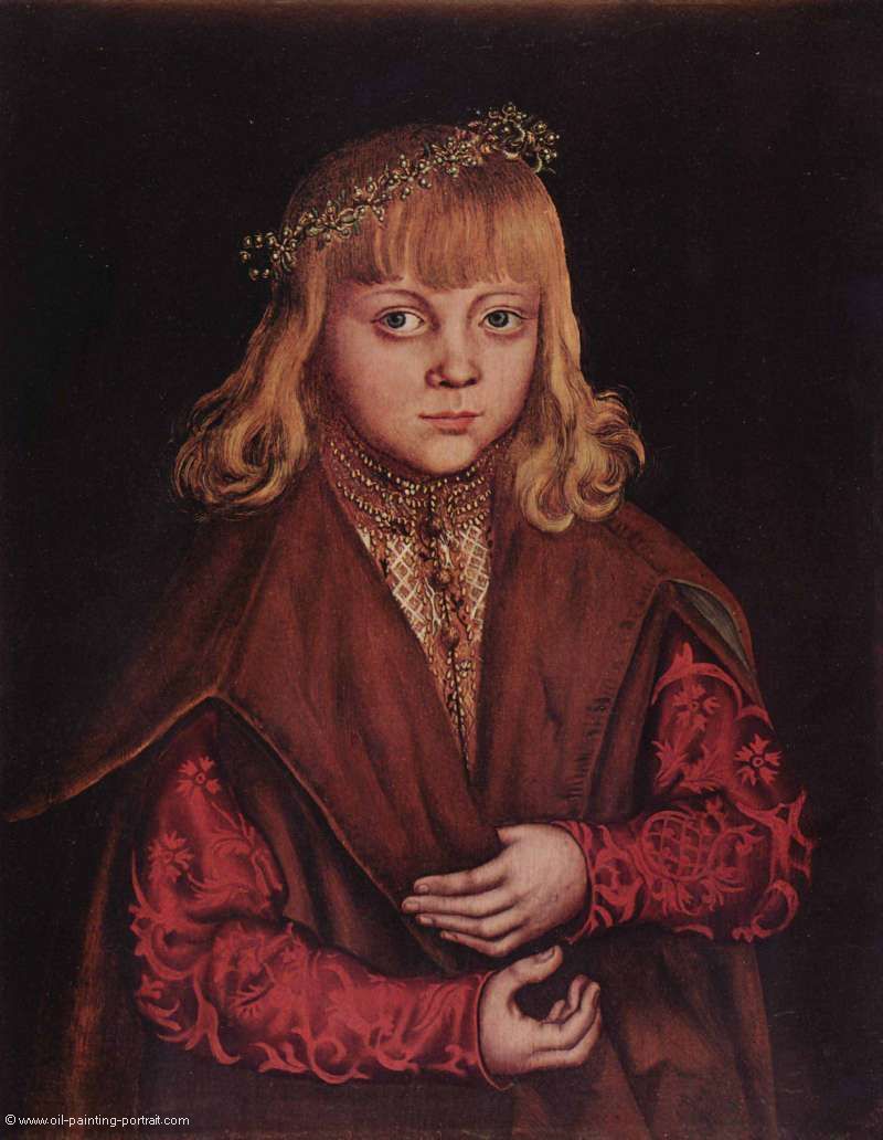 Portrait eines sächsischen Prinzen