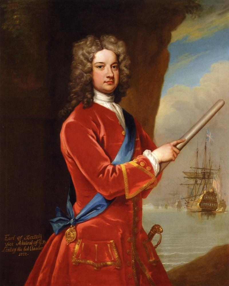 Portrait of Admiral James Berkeley, 3rd Earl of Berkeley