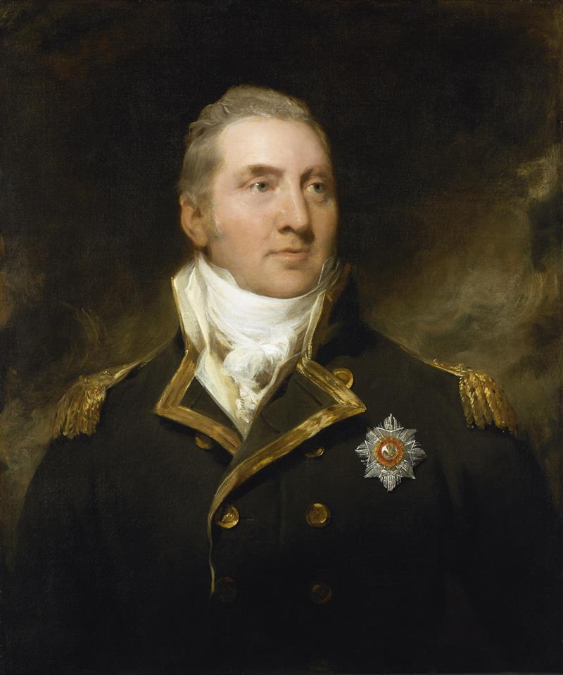 Portrait of Admiral Sir Edward Pellew