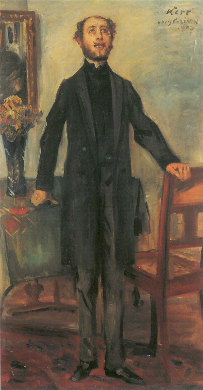 Portrait of Alfred Kerr