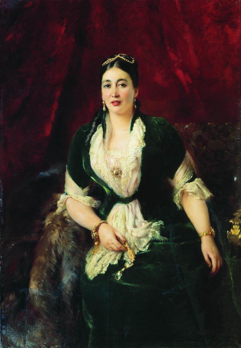 Portrait of E.S. Rastorgueva