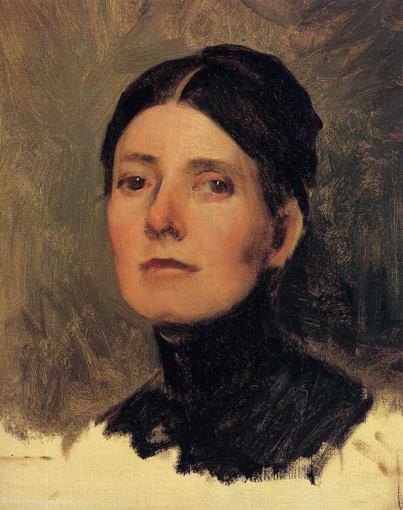 Portrait of Elizabeth Boott
