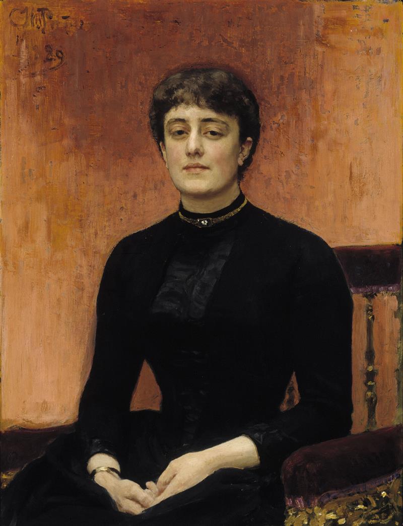 Portrait of Elizaveta Zvantseva