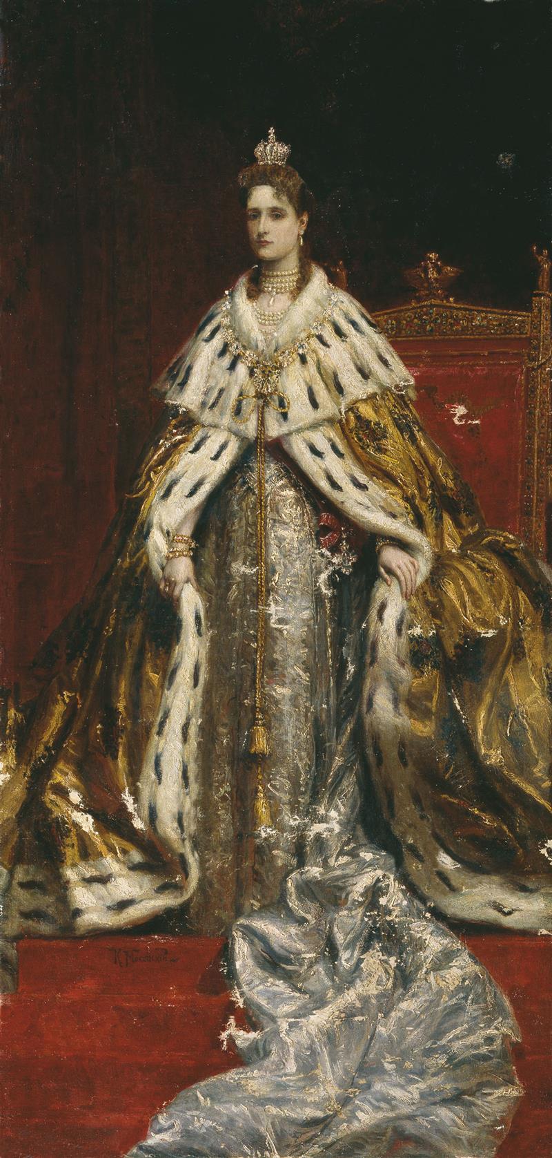Portrait of Empress Alexandra Fedorovna
