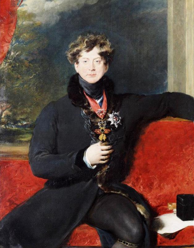 Portrait of King George IV