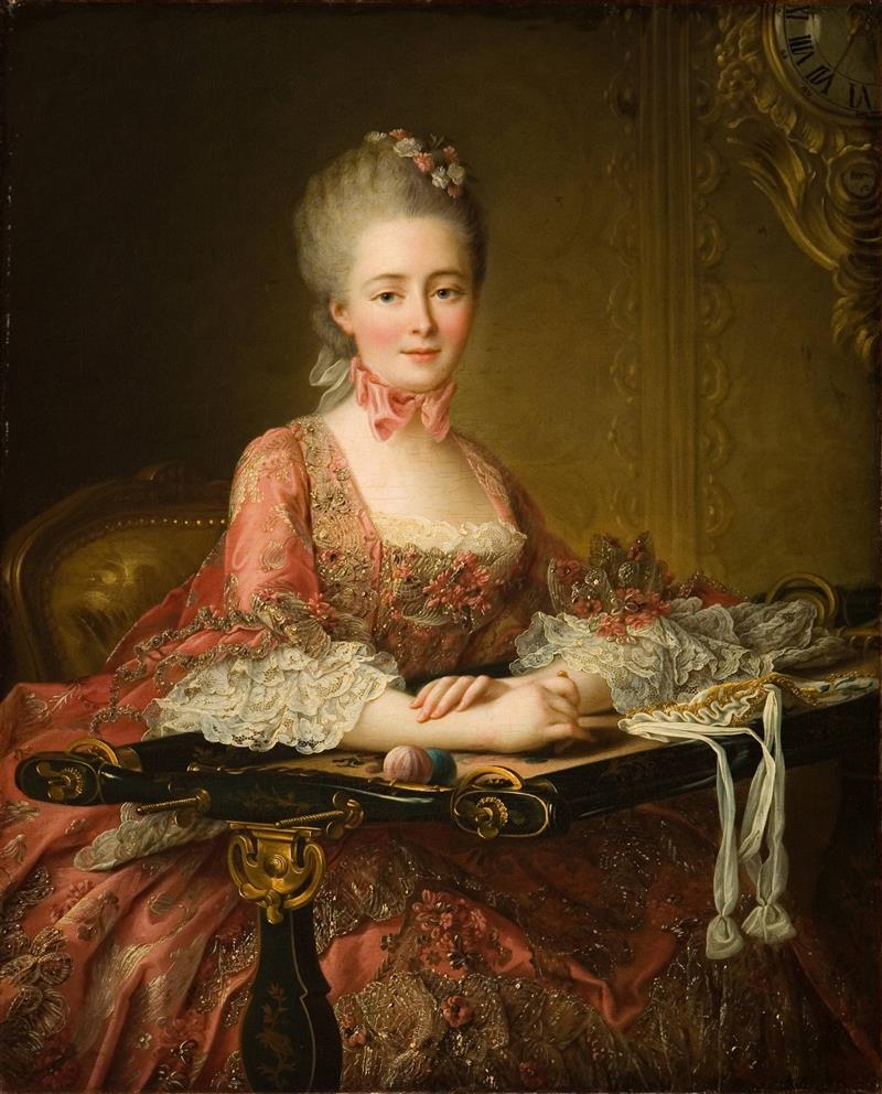 Portrait of Marquise de Caumont La Force