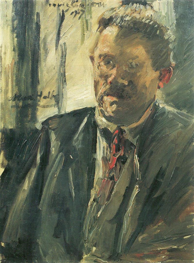 Portrait of Max Halbe