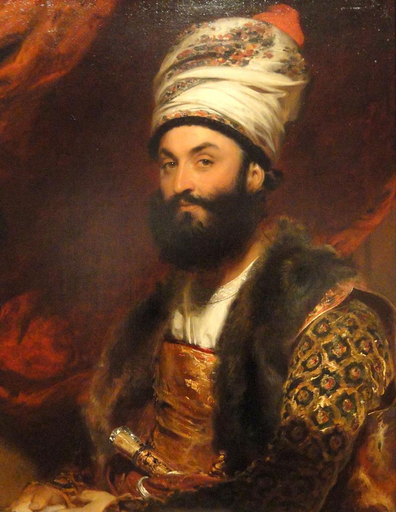 Portrait of Mirza Abu'l Hassan Khan