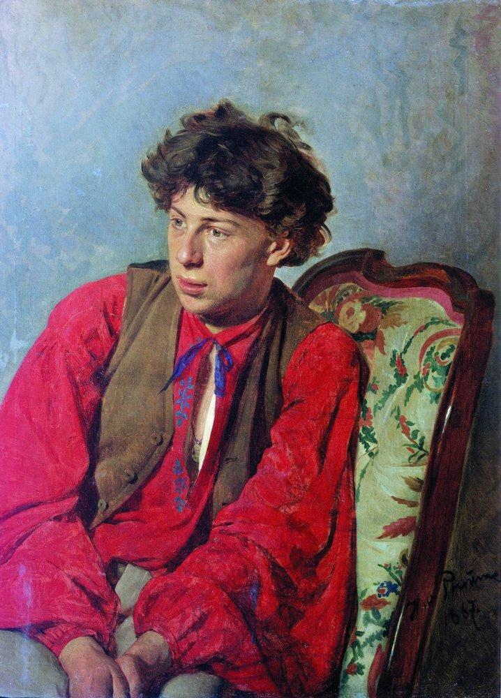 Portrait of V. E. Repin, the Artist's brother