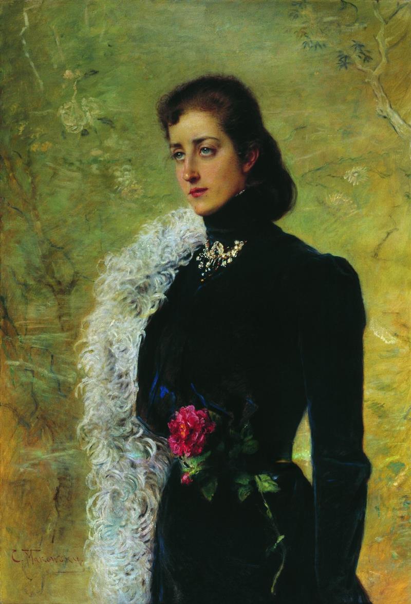 Portrait of V.V. Bakhrushina