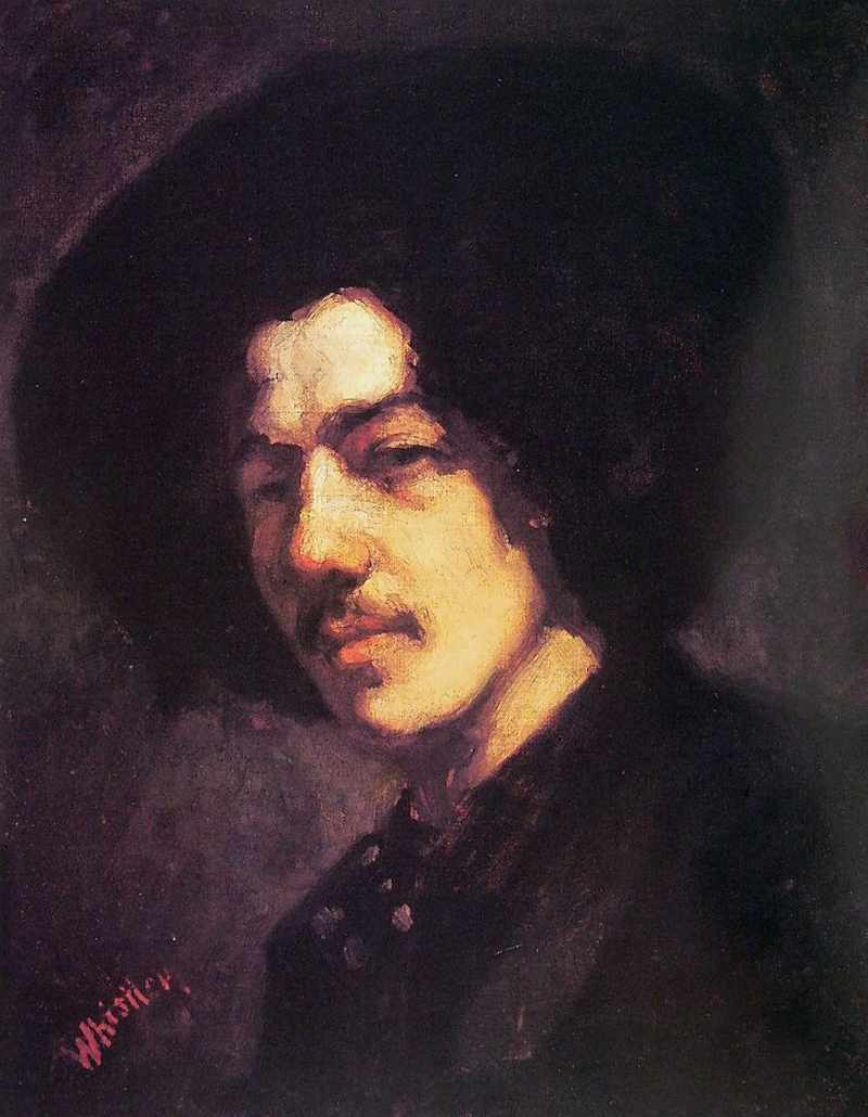 Portrait of Whistler with Hat