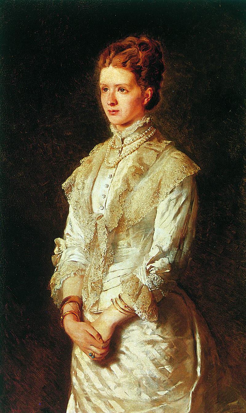Portrait of a Woman in White