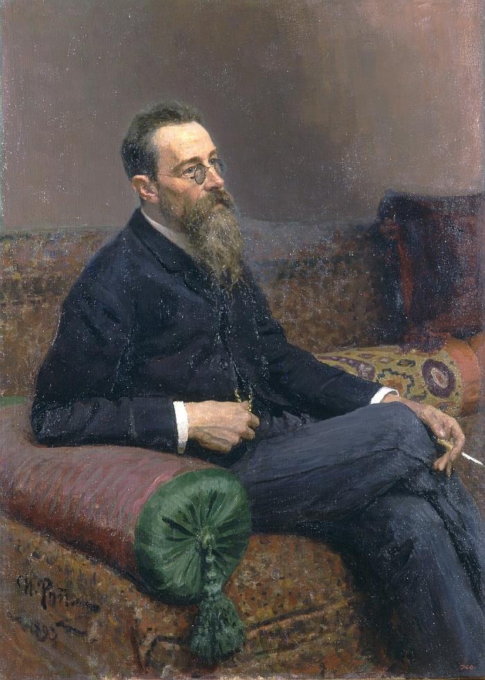 Portrait of the Composer Nikolai Rymsky-Korsakov