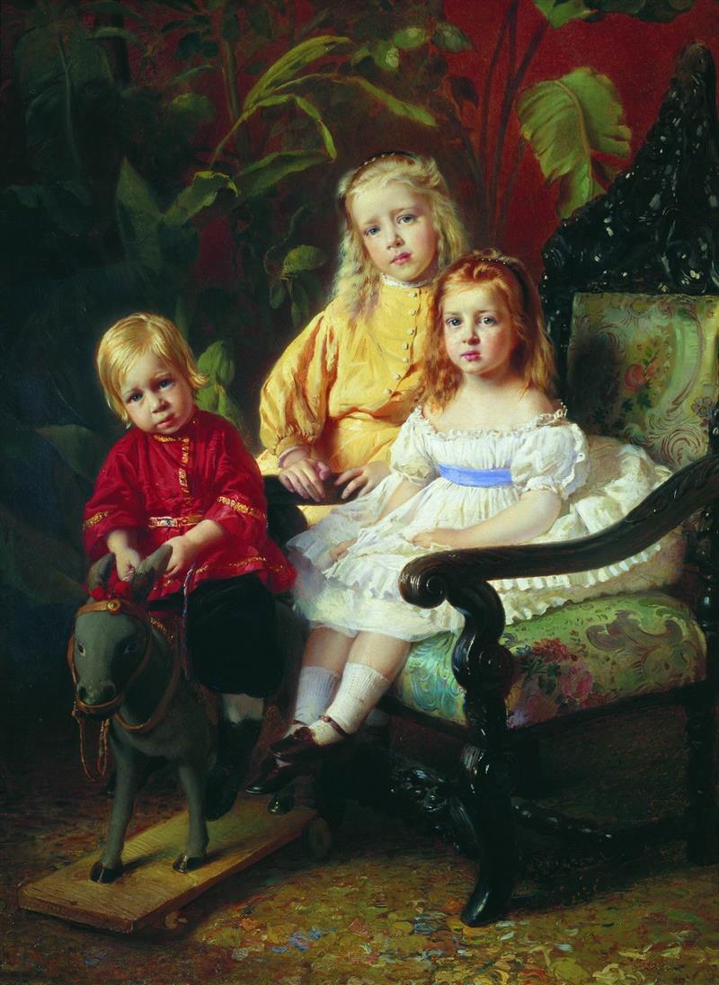 Portrait of the Stasov Children
