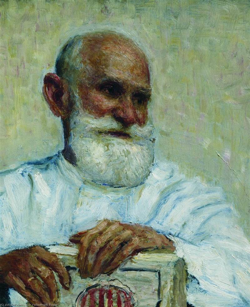 Portrait of the physiologist Ivan Petrovich Pavlov