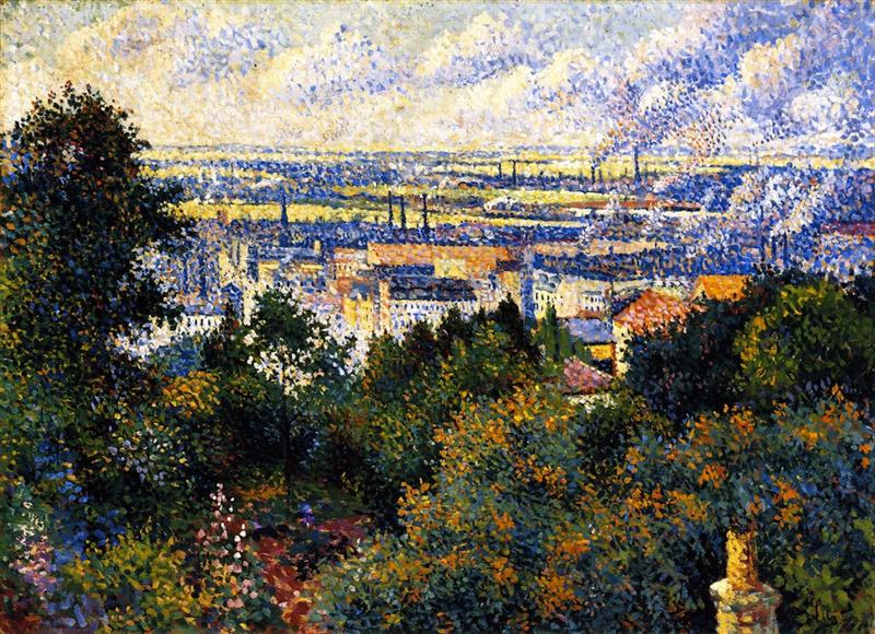 Region of Paris, View of Montmartre